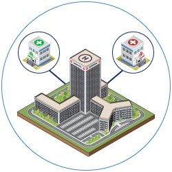 ERCES and Cellular DAS for Large-Scale Healthcare Systems